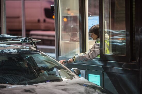 Opening of toll section of M11 Moscow–Saint Petersburg motorway