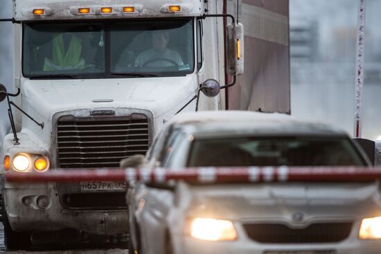Opening of toll section of M11 Moscow–Saint Petersburg motorway