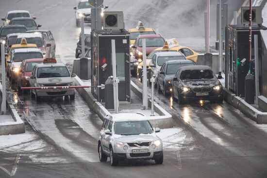 Opening of toll section of M11 Moscow–Saint Petersburg motorway