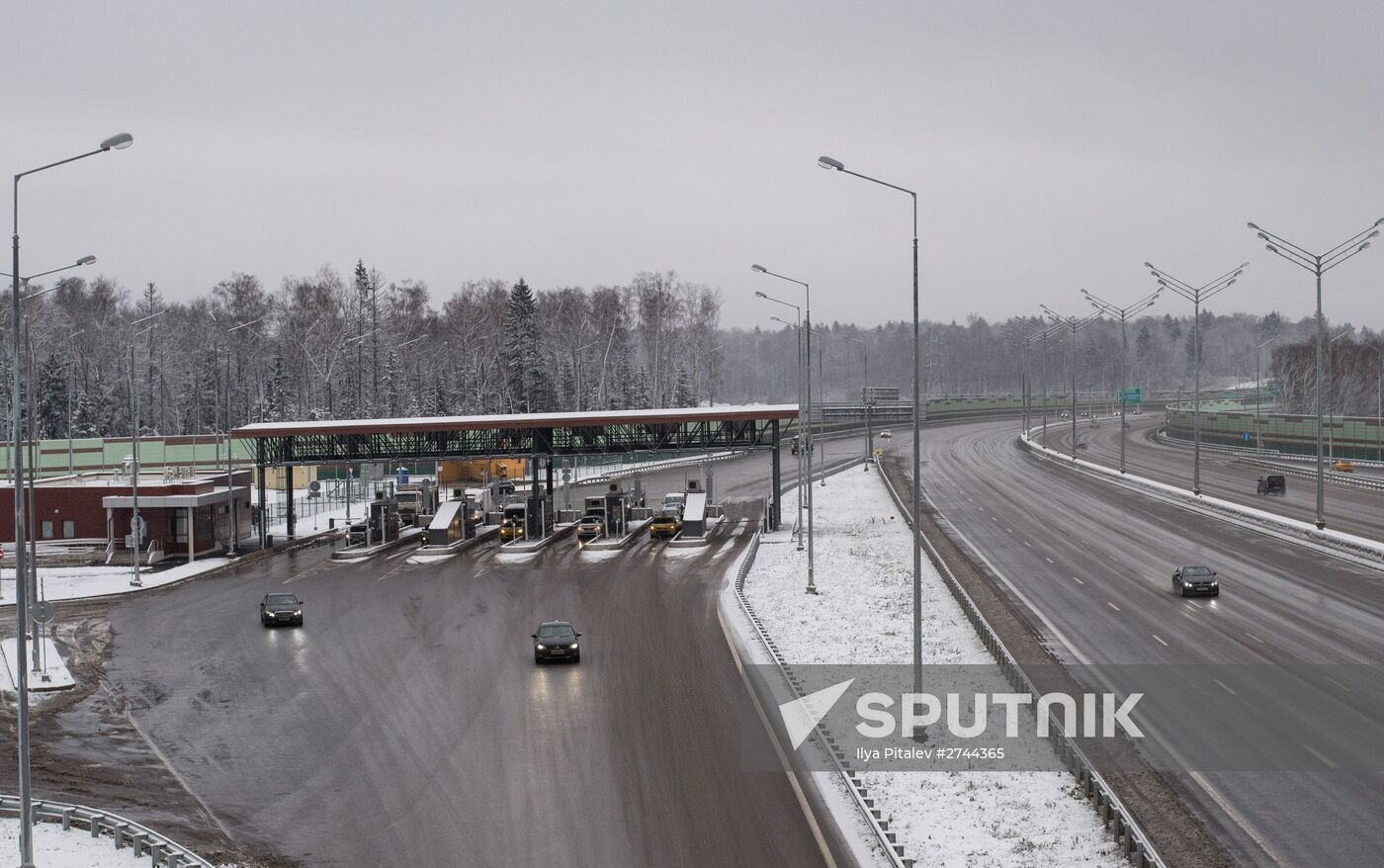 Opening of toll section of M11 Moscow–Saint Petersburg motorway