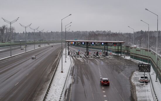 Opening of toll section of M11 Moscow–Saint Petersburg motorway