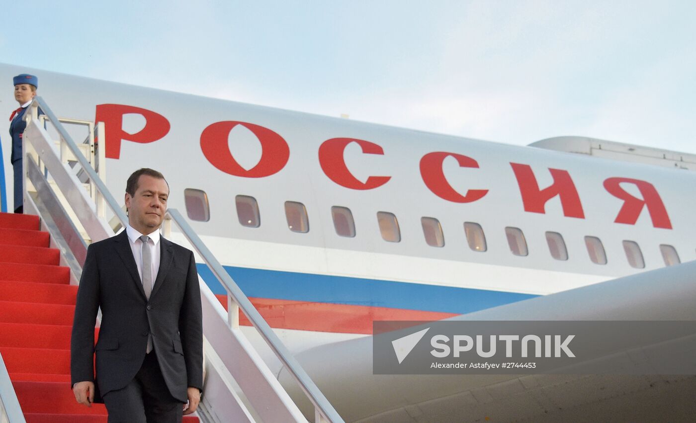 Russian Prime Minister Dmitry Medvedev's working trip to Cambodia