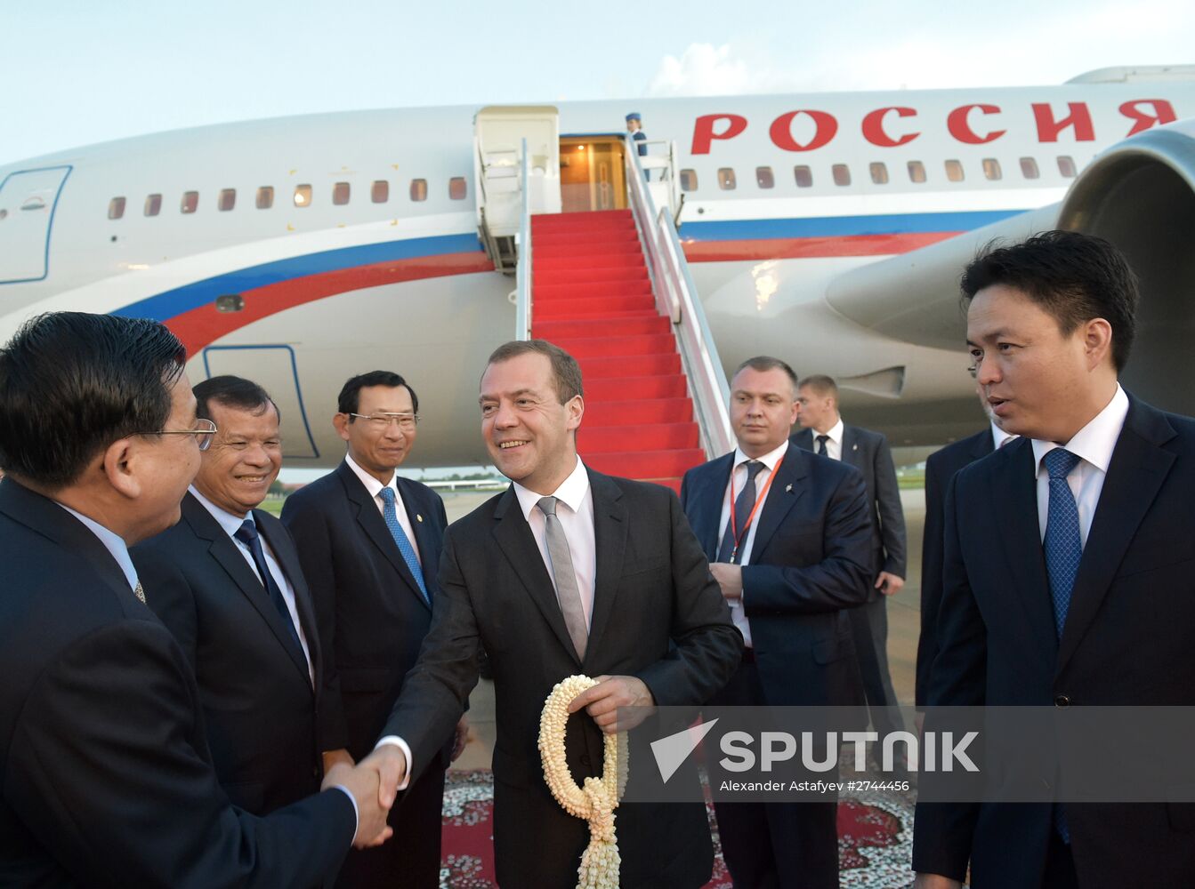 Russian Prime Minister Dmitry Medvedev's working trip to Cambodia