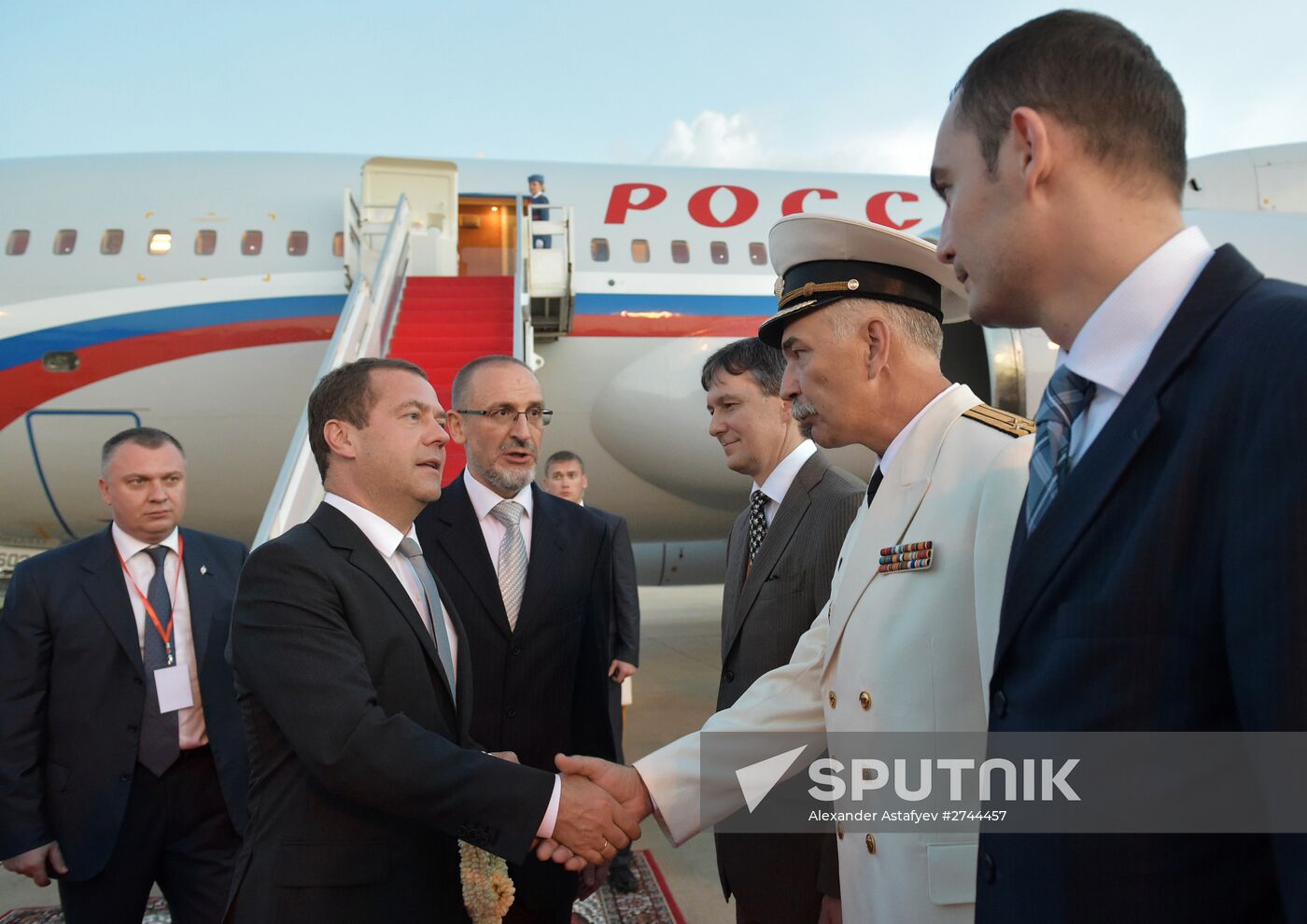 Russian Prime Minister Dmitry Medvedev's working trip to Cambodia