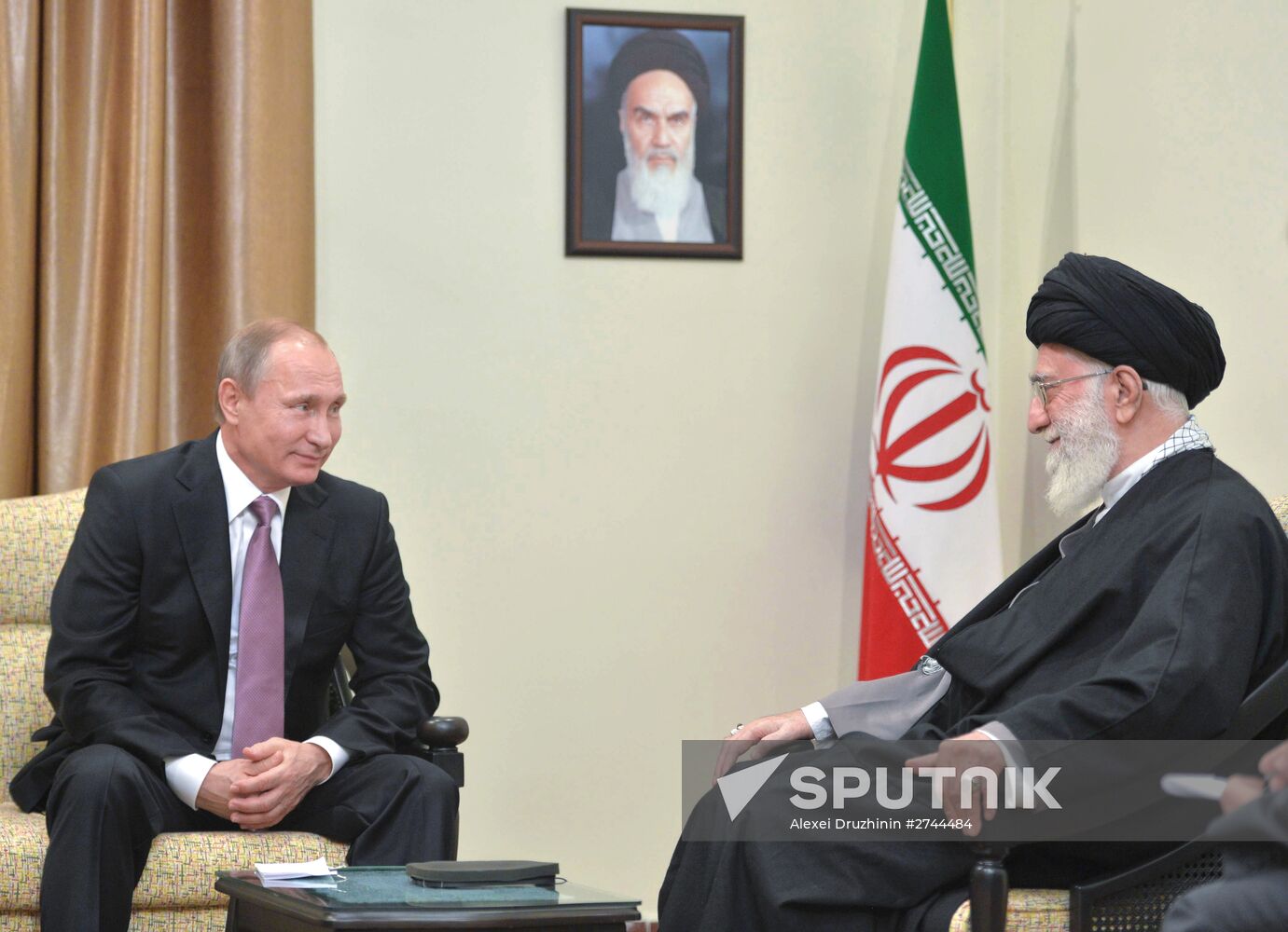 Russian President Vladimir Putin's working trip to Iran