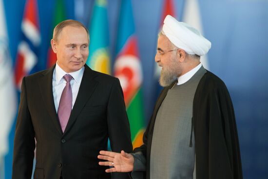 Russian President Vladimir Putin's working trip to Iran