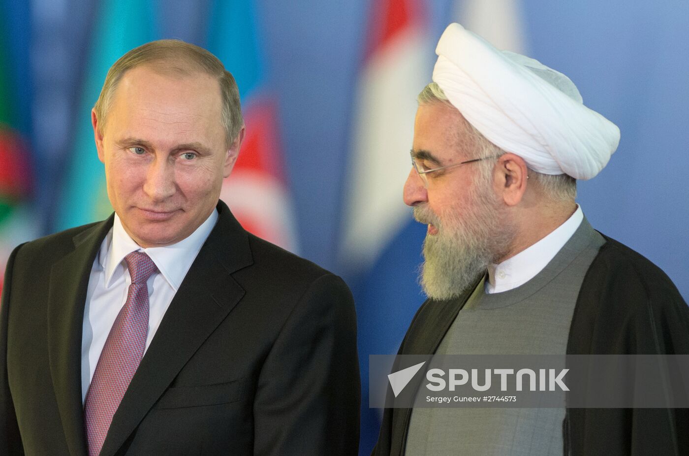 Russian President Vladimir Putin's working trip to Iran