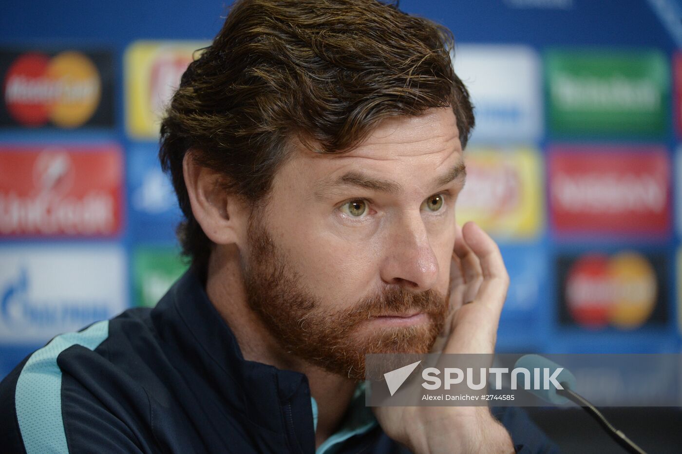 Football. Champions League. FC Zenit holds training session