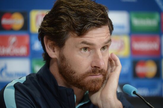 Football. Champions League. FC Zenit holds training session