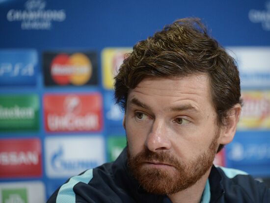 Football. Champions League. FC Zenit holds training session