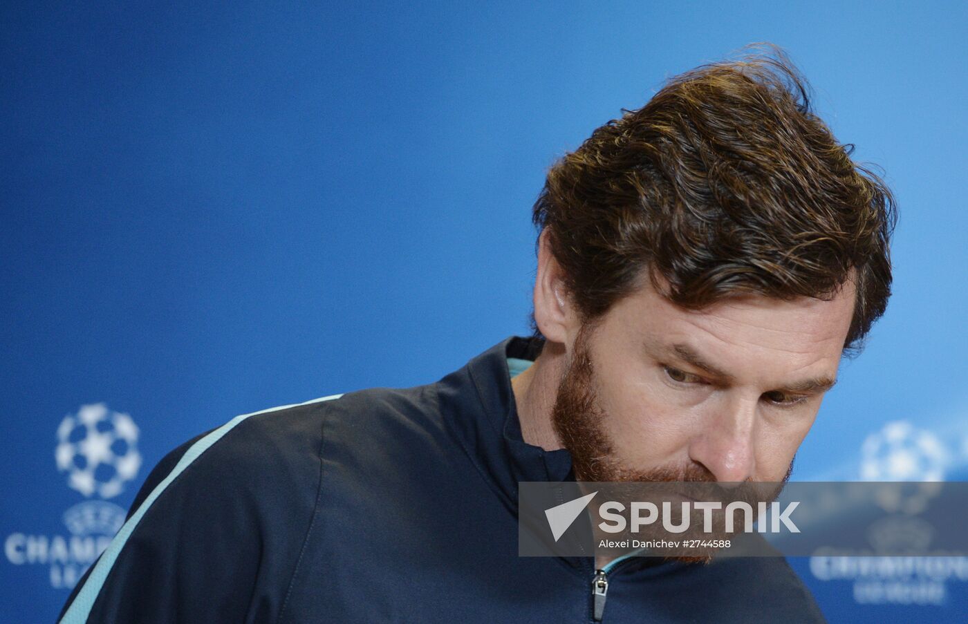 Football. Champions League. FC Zenit holds training session
