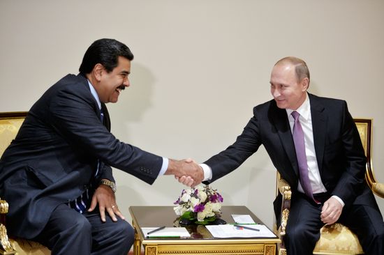 Russian President Vladimir Putin visits Iran