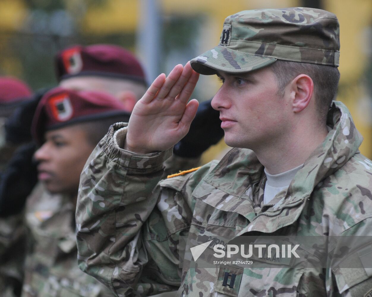 U.S. instructors start training Ukrainian soldiers near Lviv