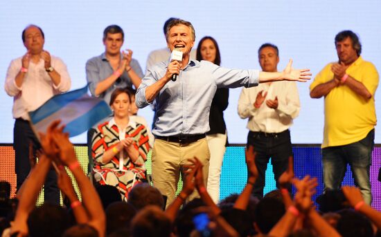 Argentina's presidential run-off vote