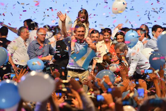Argentina's presidential run-off vote