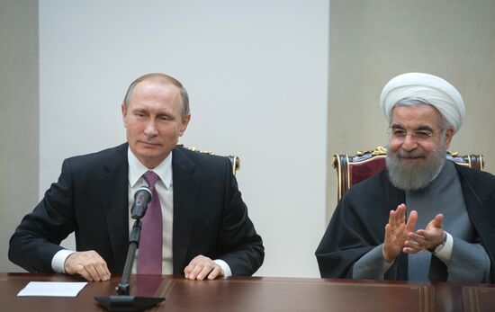 Russian President Vladimir Putin's working trip to Iran