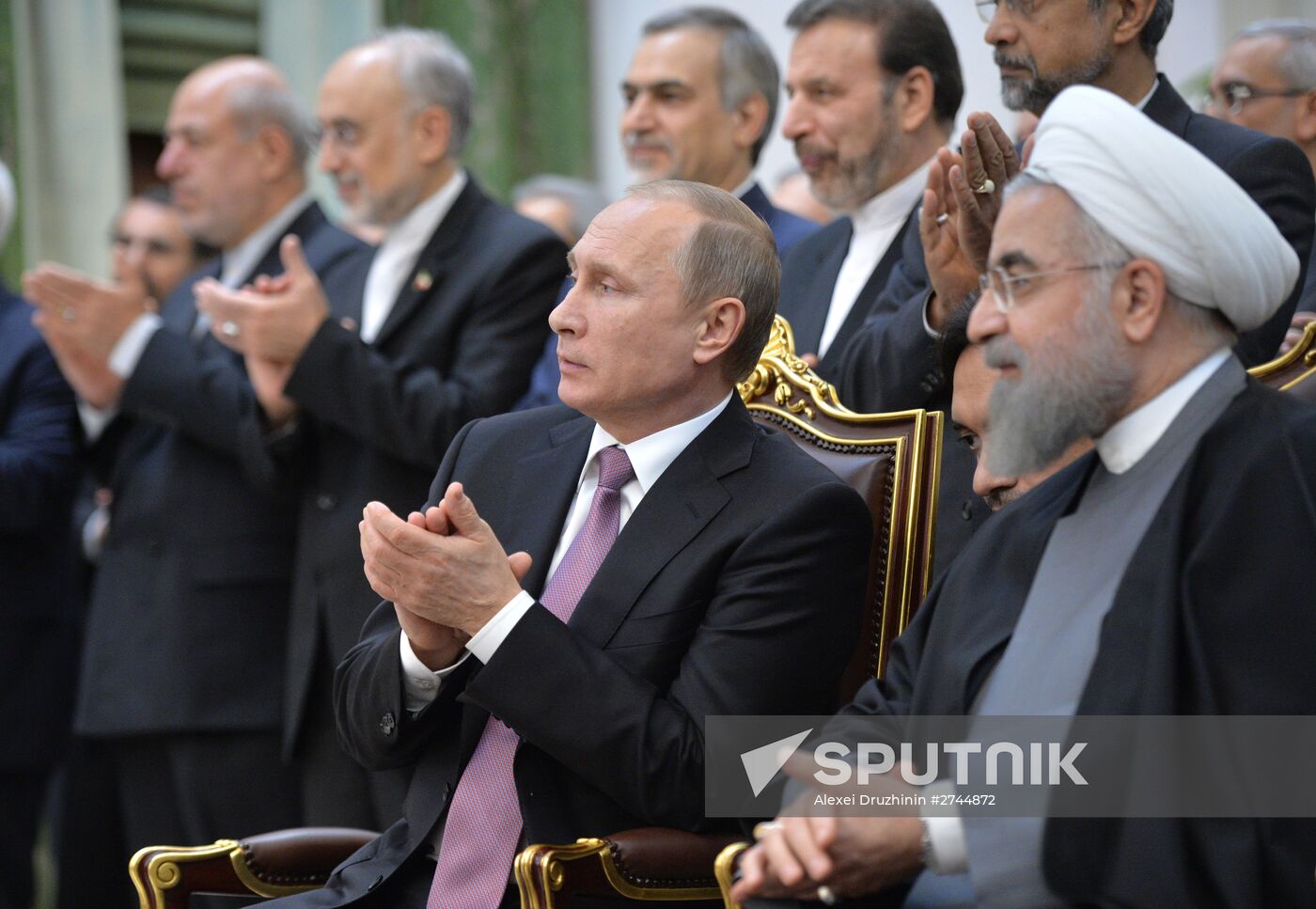 Russian President Vladimir Putin's working trip to Iran