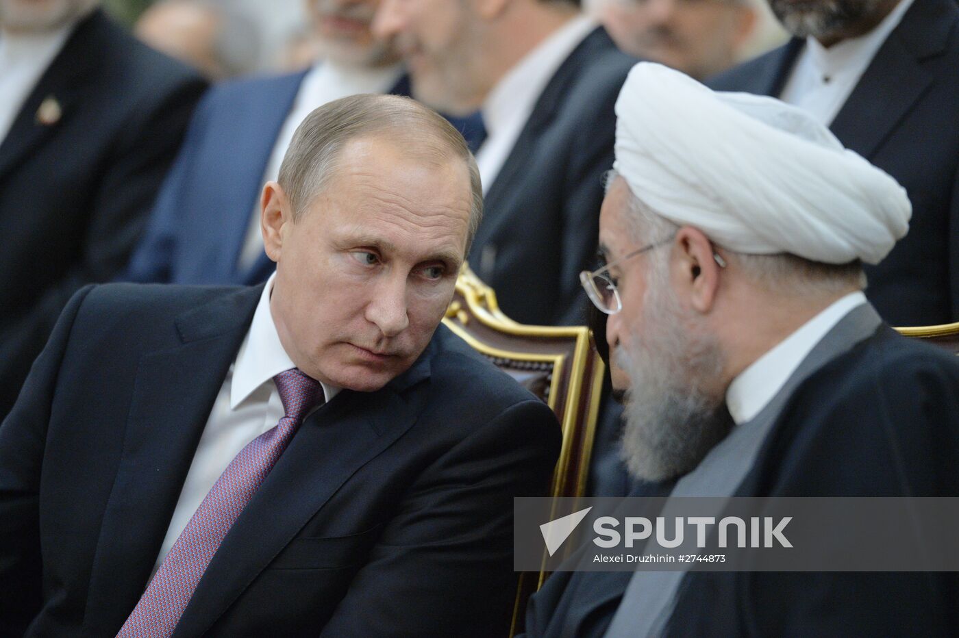 Russian President Vladimir Putin's working trip to Iran
