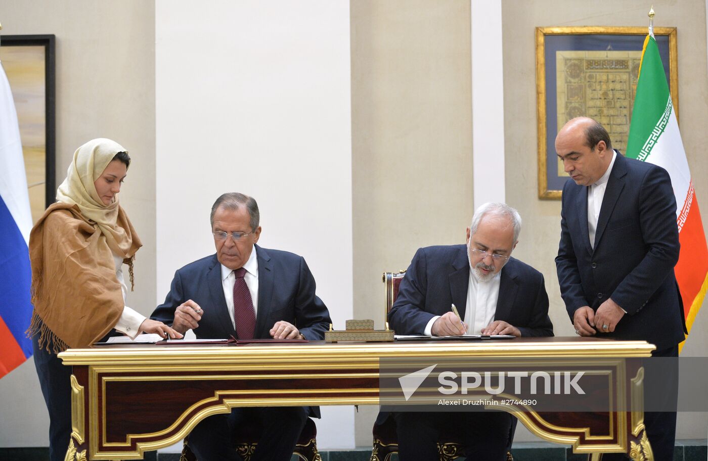 Russian President Vladimir Putin's working trip to Iran