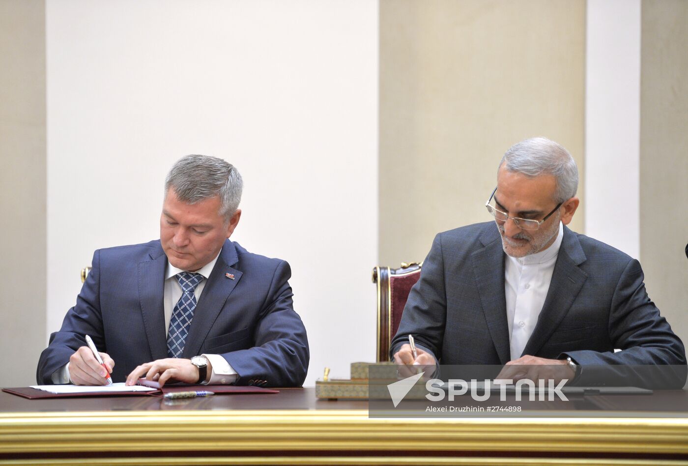 Russian President Vladimir Putin's working trip to Iran