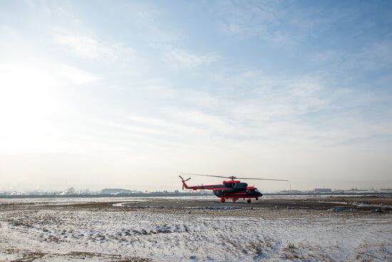 Flight tests of the Mil Mi-8AMTSH-VA Arctic helicopter at the Ulan-Ude Aviation Plant