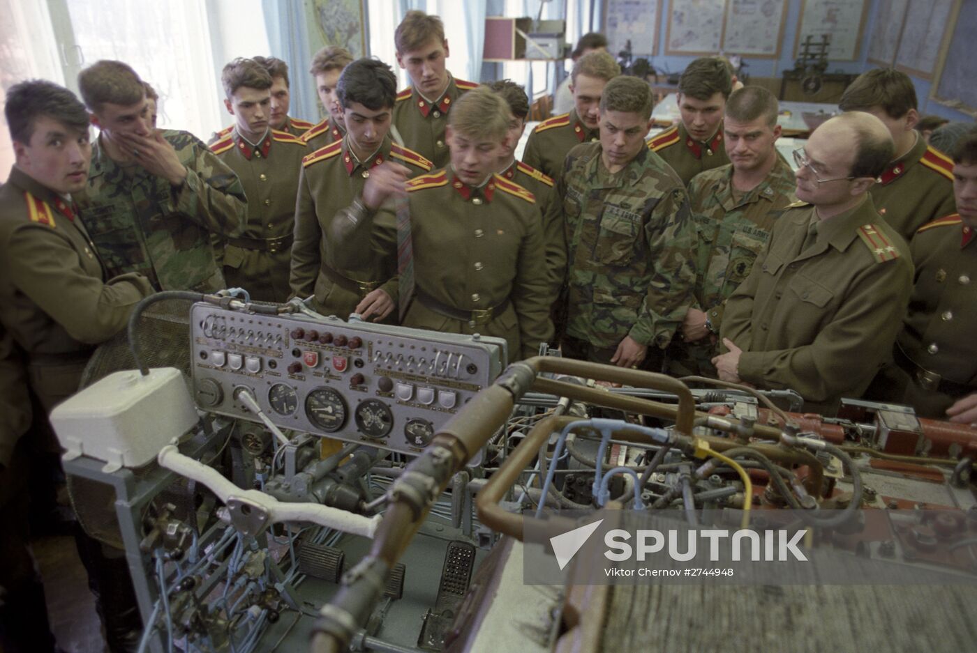 US military cadets' stay in the USSR
