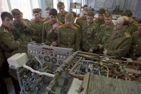 US military cadets' stay in the USSR