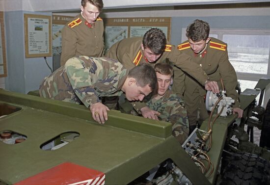 US military cadets' stay in the USSR