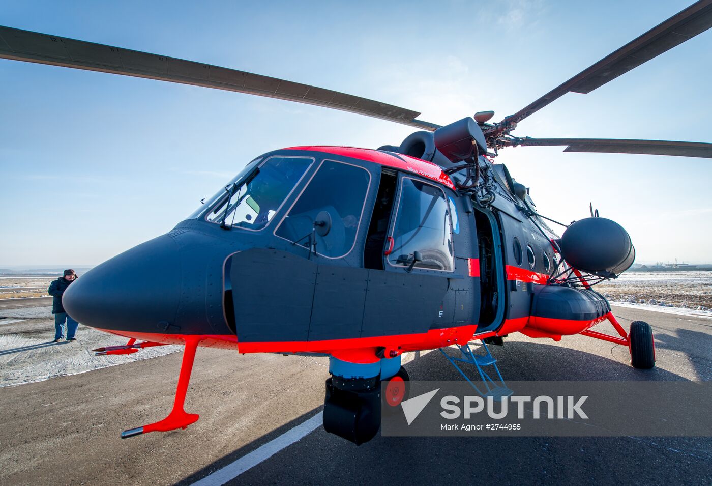 Flight tests of the Mil Mi-8AMTSH-VA Arctic helicopter at the Ulan-Ude Aviation Plant
