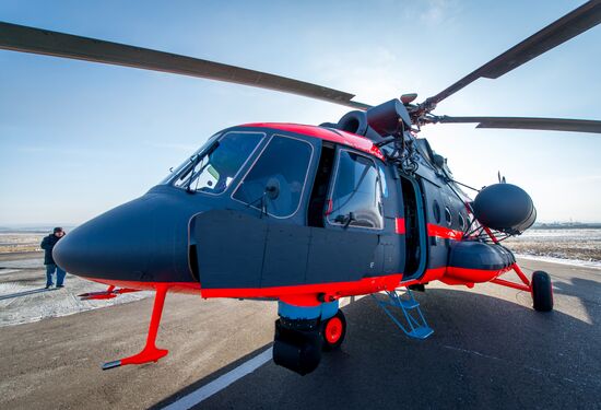 Flight tests of the Mil Mi-8AMTSH-VA Arctic helicopter at the Ulan-Ude Aviation Plant