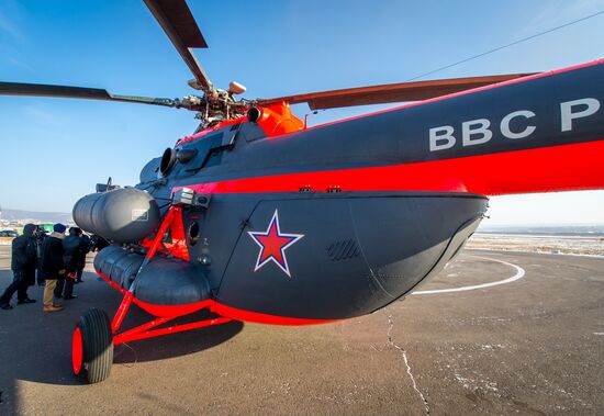 Flight tests of the Mil Mi-8AMTSH-VA Arctic helicopter at the Ulan-Ude Aviation Plant