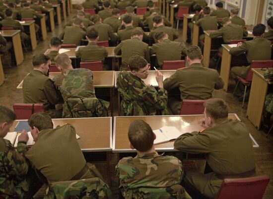 US military cadets' stay in the USSR