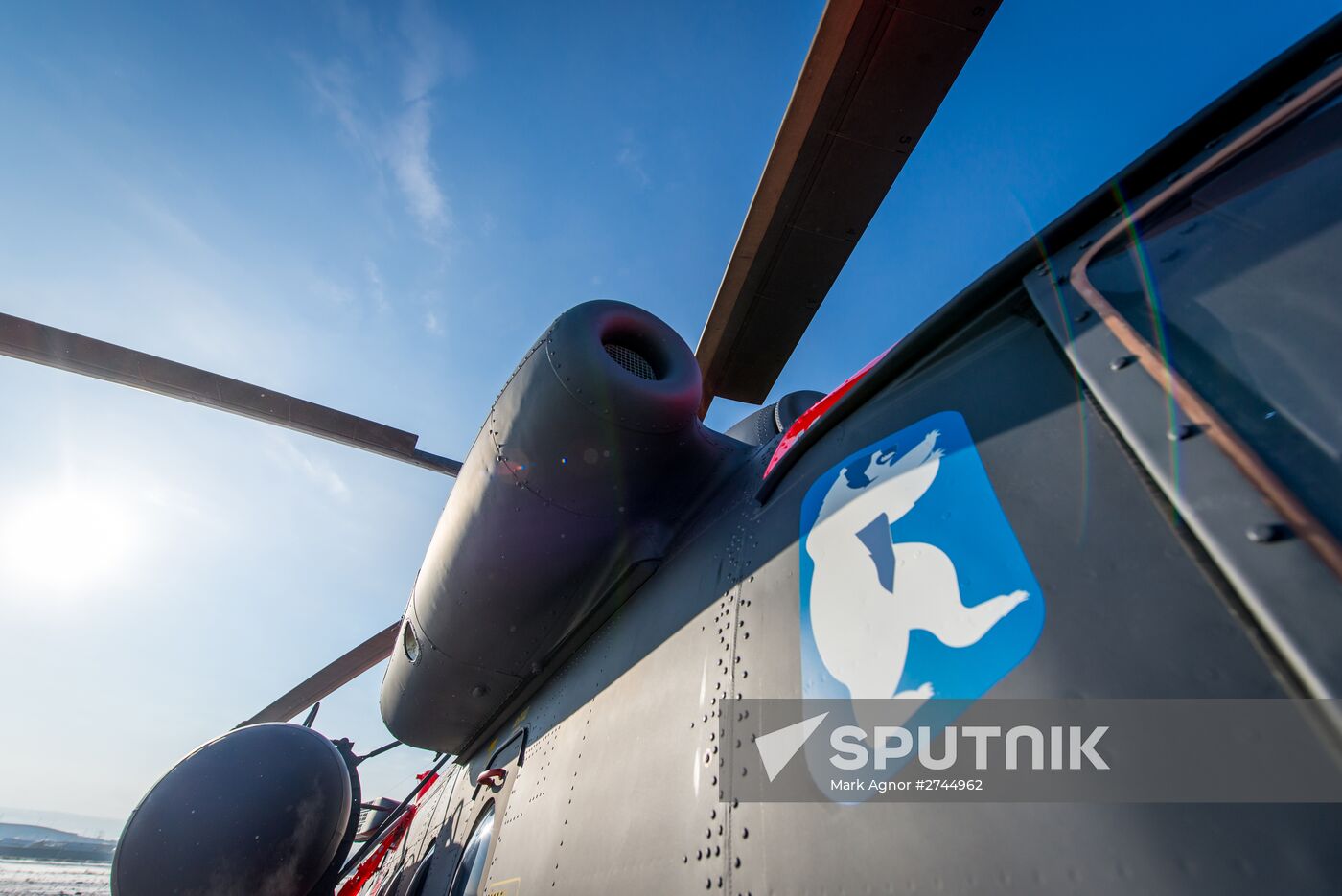 Flight tests of the Mil Mi-8AMTSH-VA Arctic helicopter at the Ulan-Ude Aviation Plant