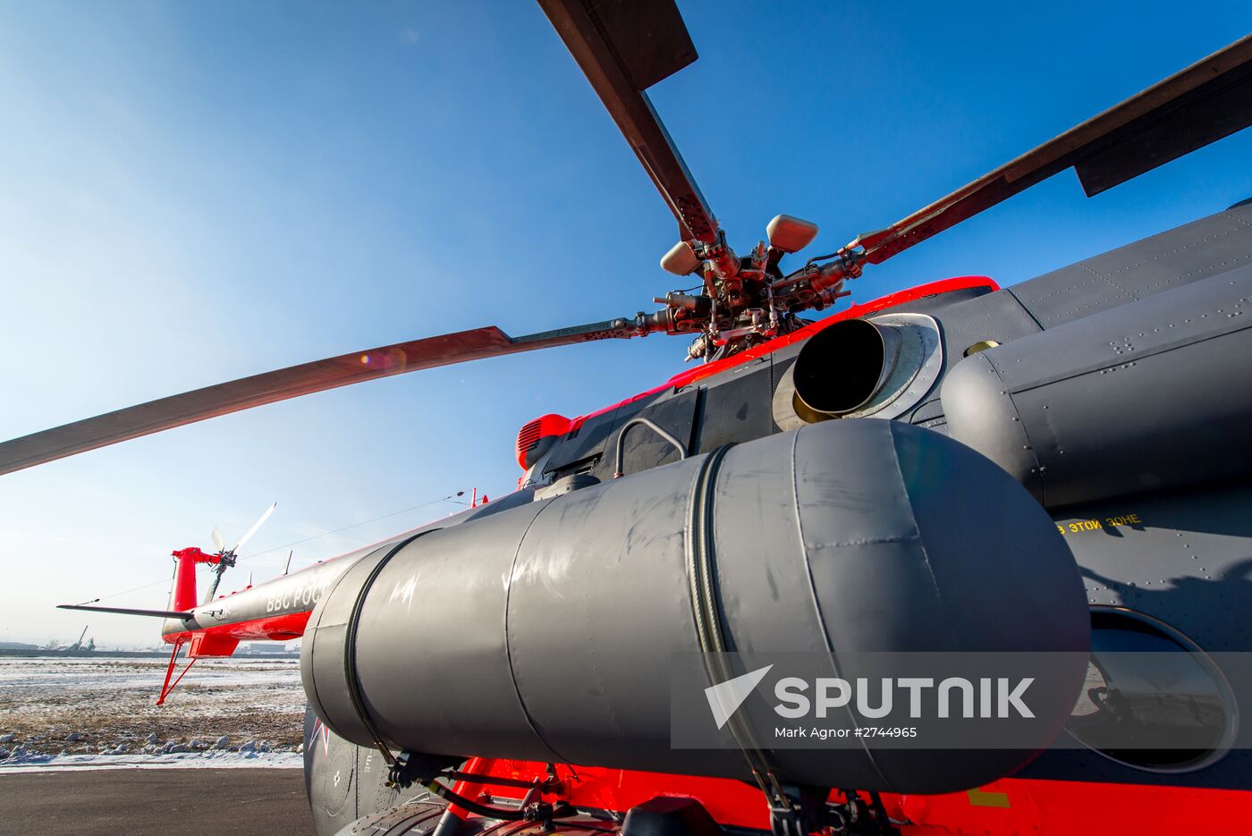 Flight tests of the Mil Mi-8AMTSH-VA Arctic helicopter at the Ulan-Ude Aviation Plant