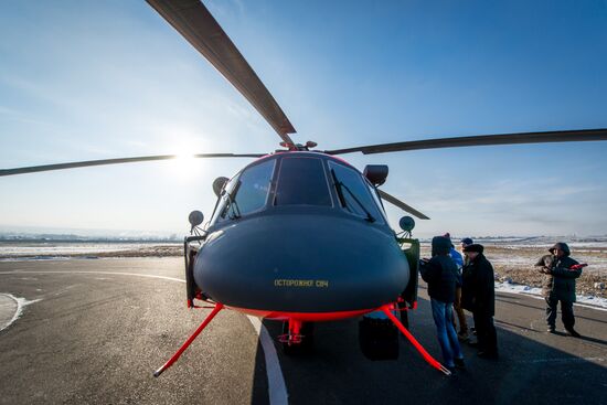 Flight tests of the Mil Mi-8AMTSH-VA Arctic helicopter at the Ulan-Ude Aviation Plant