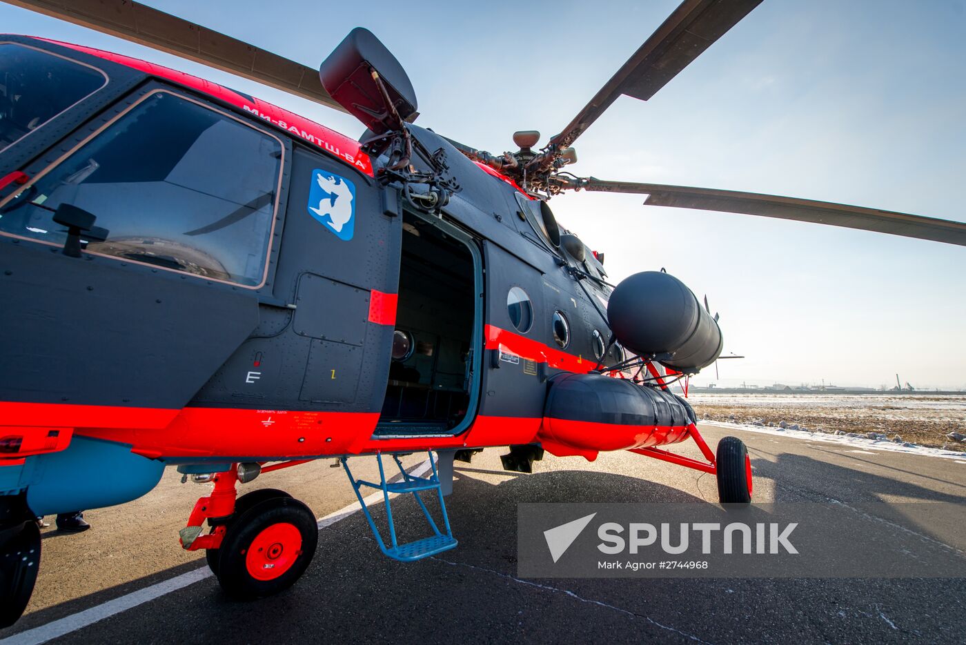 Flight tests of the Mil Mi-8AMTSH-VA Arctic helicopter at the Ulan-Ude Aviation Plant