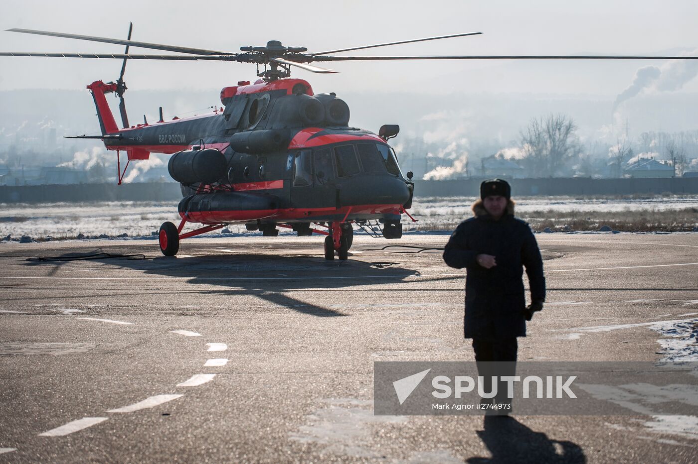 Flight tests of the Mil Mi-8AMTSH-VA Arctic helicopter at the Ulan-Ude Aviation Plant