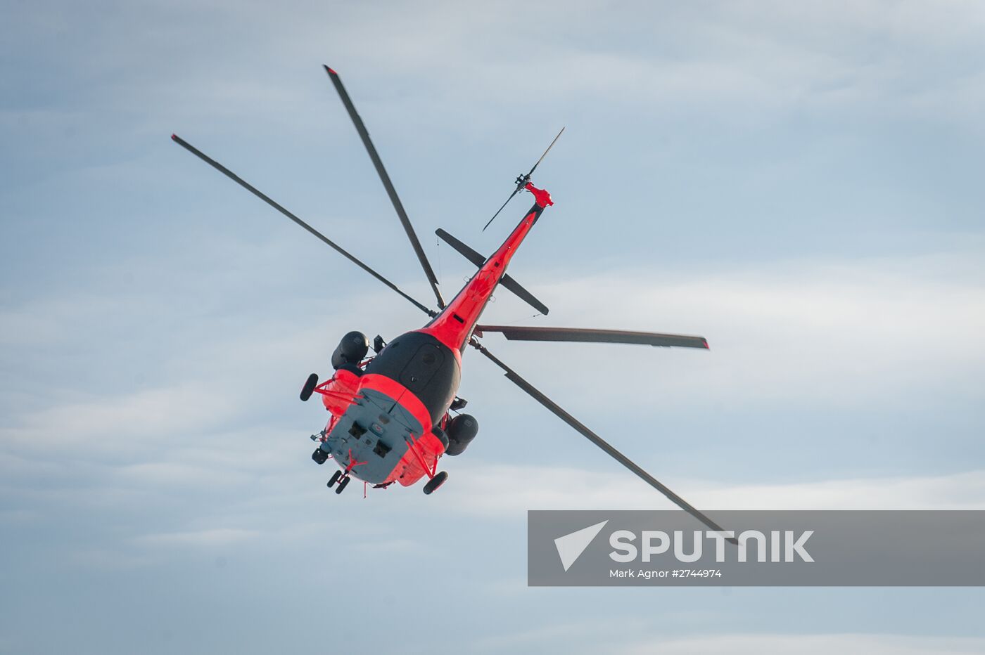 Flight tests of the Mil Mi-8AMTSH-VA Arctic helicopter at the Ulan-Ude Aviation Plant