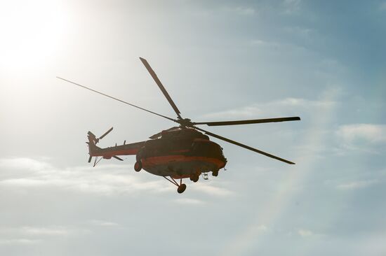 Flight tests of the Mil Mi-8AMTSH-VA Arctic helicopter at the Ulan-Ude Aviation Plant