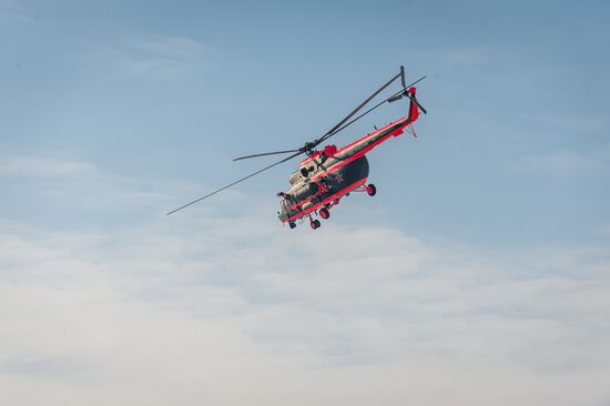 Flight tests of the Mil Mi-8AMTSH-VA Arctic helicopter at the Ulan-Ude Aviation Plant