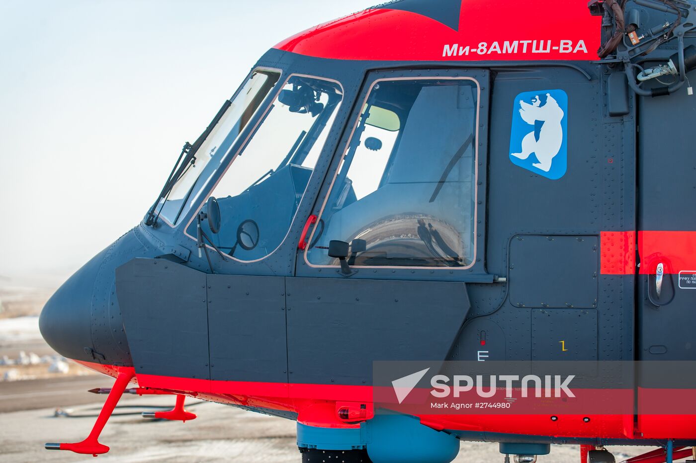 Flight tests of the Mil Mi-8AMTSH-VA Arctic helicopter at the Ulan-Ude Aviation Plant