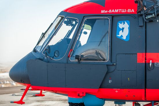 Flight tests of the Mil Mi-8AMTSH-VA Arctic helicopter at the Ulan-Ude Aviation Plant