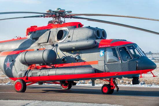 Flight tests of the Mil Mi-8AMTSH-VA Arctic helicopter at the Ulan-Ude Aviation Plant