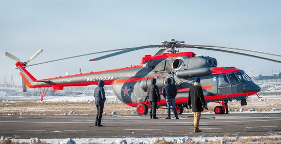 Flight tests of the Mil Mi-8AMTSH-VA Arctic helicopter at the Ulan-Ude Aviation Plant