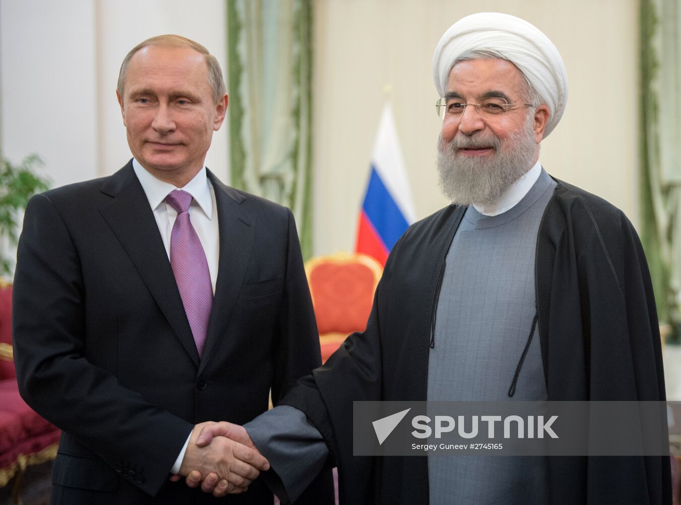 Russian President Vladimir Putin's working trip to Iran