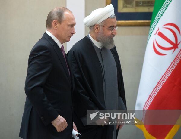 President Putin visits Iran