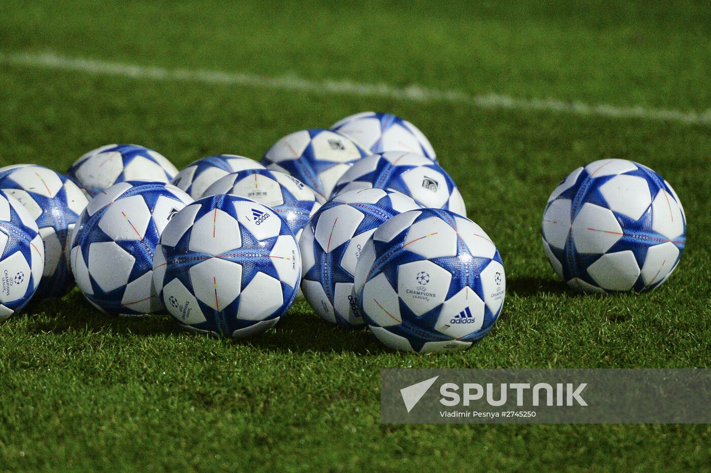 Football. Champions League. FC CSKA holds training session