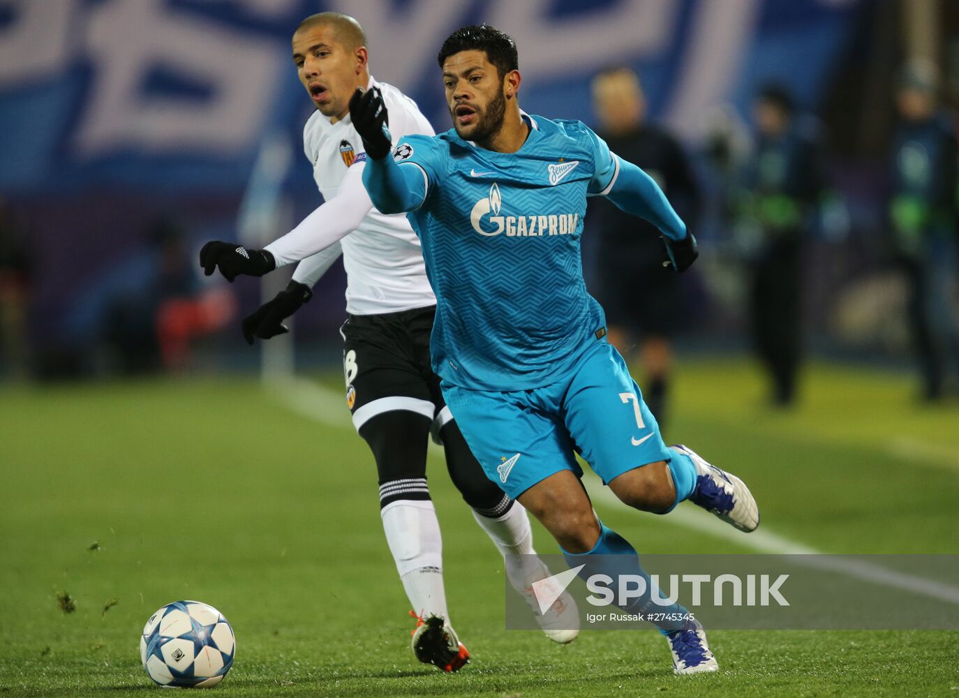 Football. Champions League. Zenit vs. Valencia