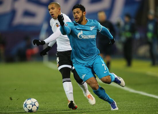 Football. Champions League. Zenit vs. Valencia