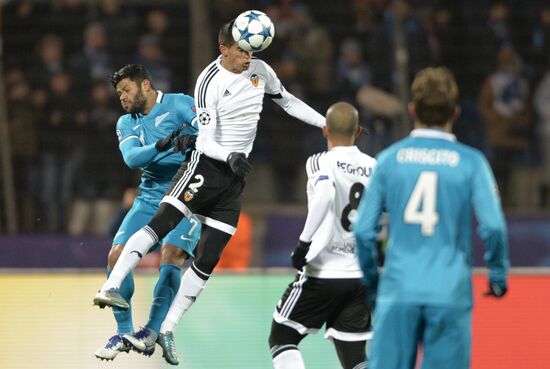 Football. Champions League. Zenit vs. Valencia